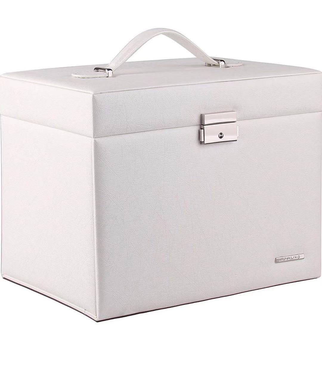 Rowling leather jewellery box hotsell travel case and lock zg245
