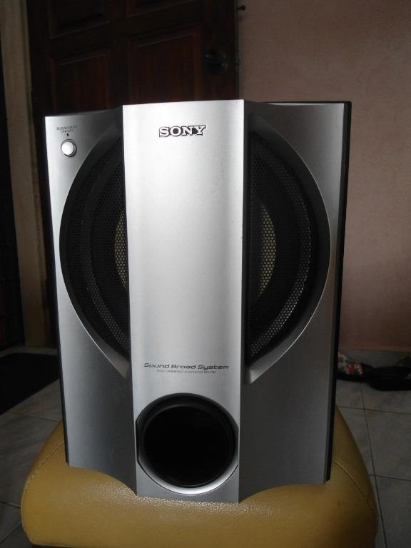 Sony passive subwoofer hotsell