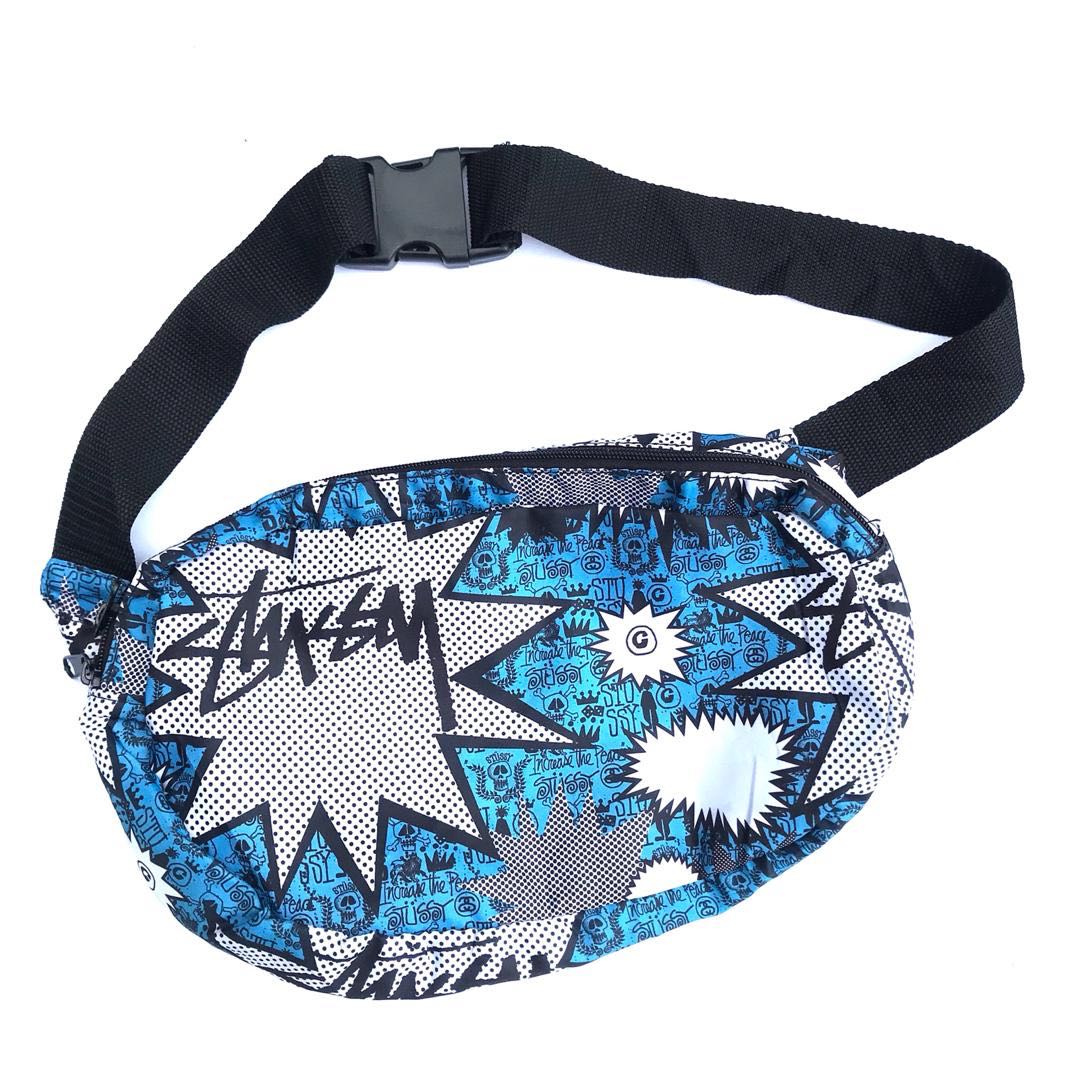 Stussy waist bag Men s Fashion Bags Sling Bags on Carousell