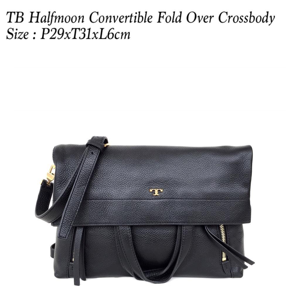 Tory burch half moon fold over sale