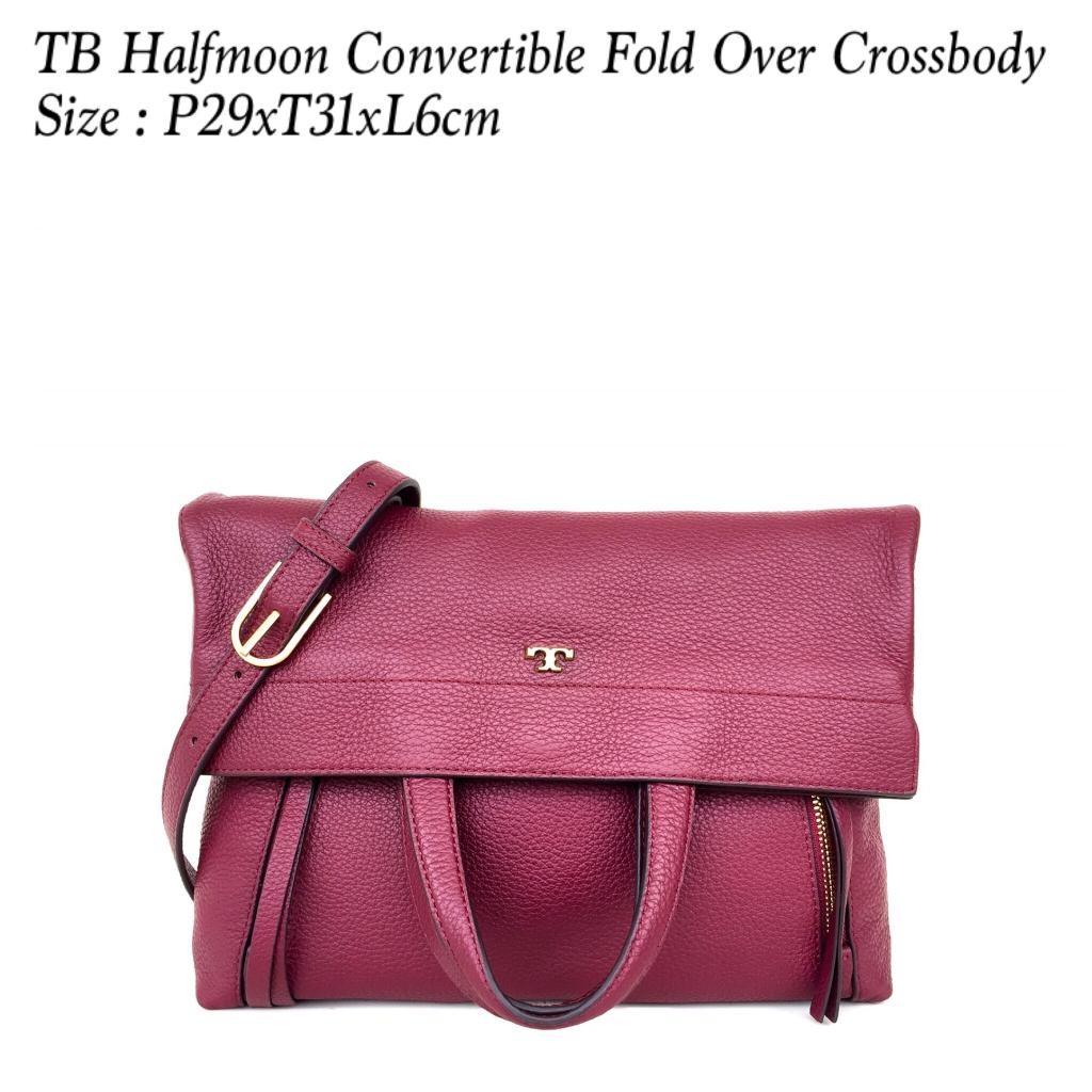 Tory burch half cheap moon fold over
