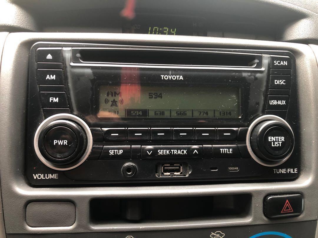 Toyota Innova 2013 Head Unit, Car Parts 