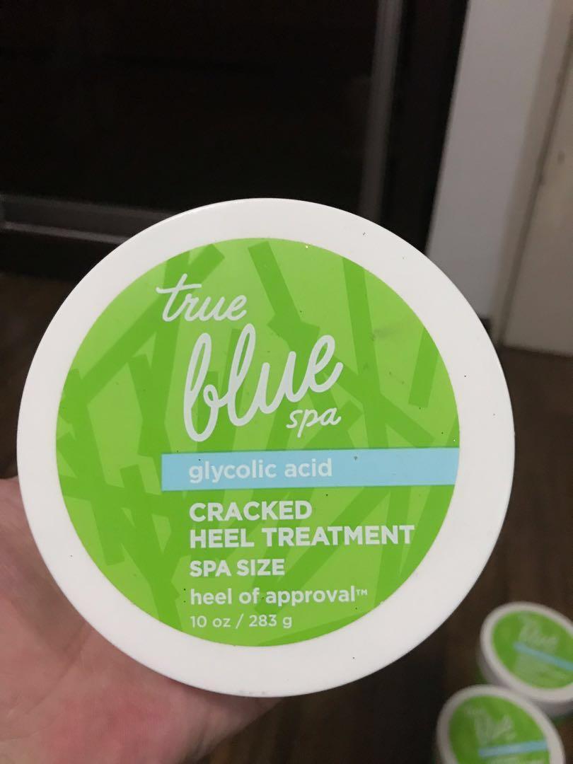true blue spa glycolic acid cracked heel treatment