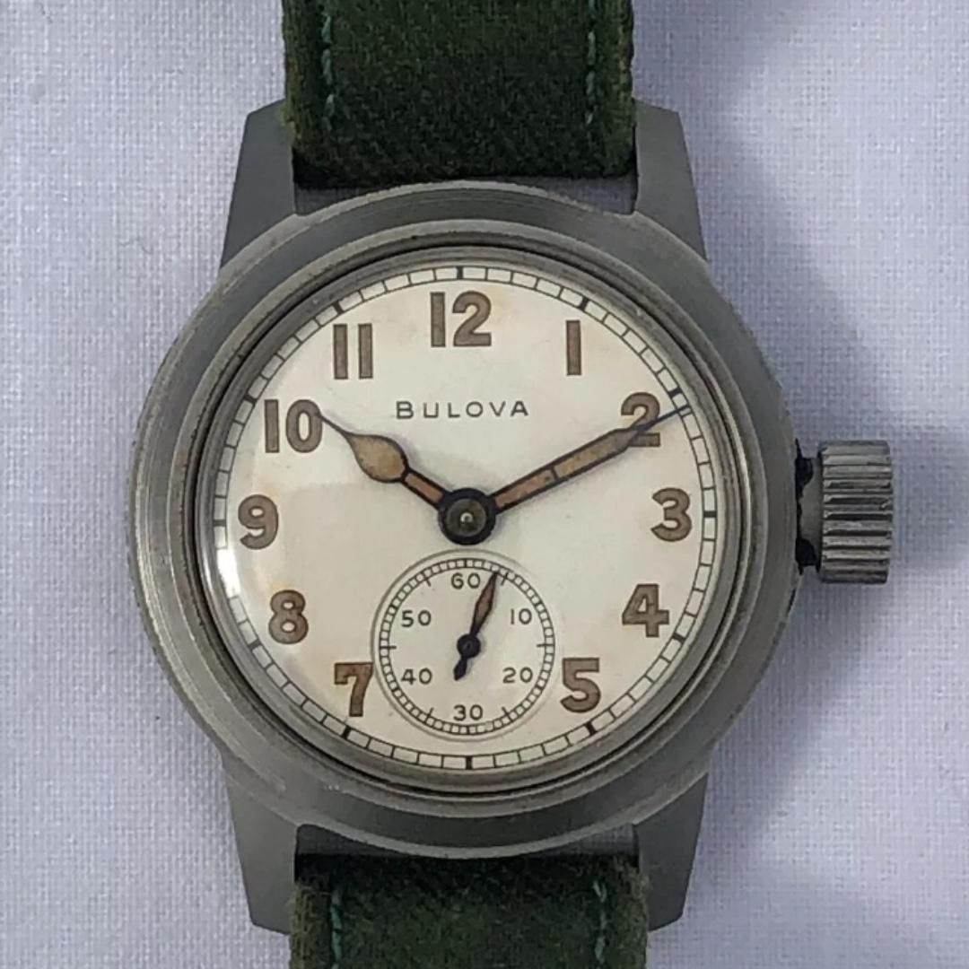 Bulova best sale military vintage