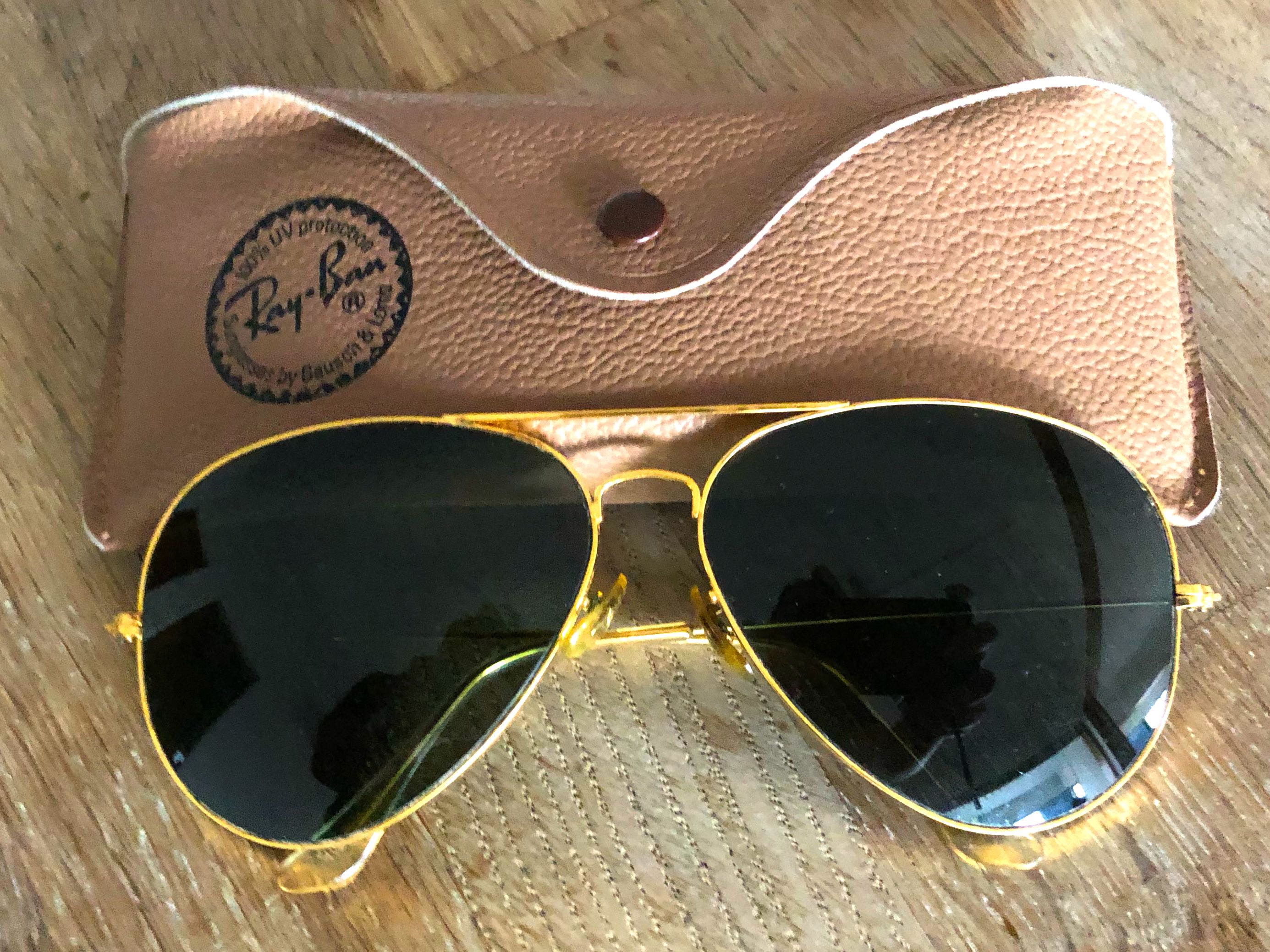 Vintage Ray Ban Bausch and Lomb USA made Aviator size 62, Women's Fashion,  Watches & Accessories, Sunglasses & Eyewear on Carousell