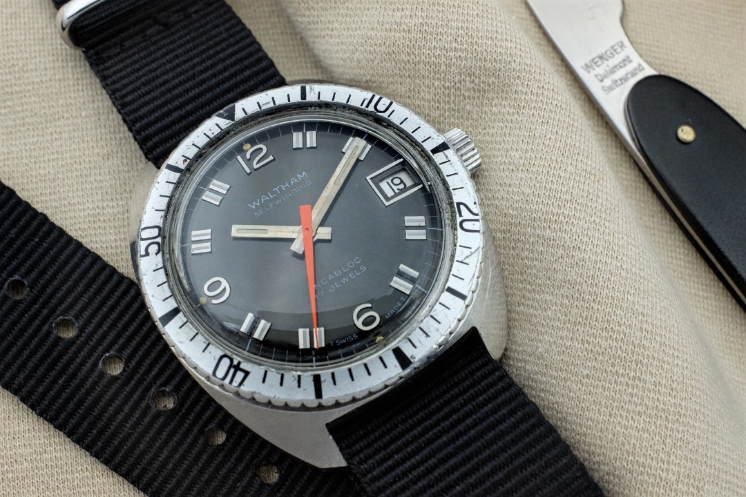 Waltham dive watch on sale
