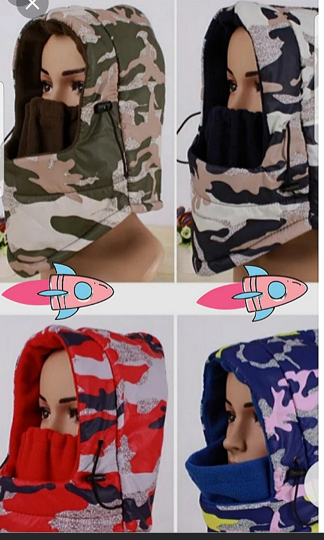 Winter Neck Face Mask Beannie Face Neck Warm Mask Travel Keep