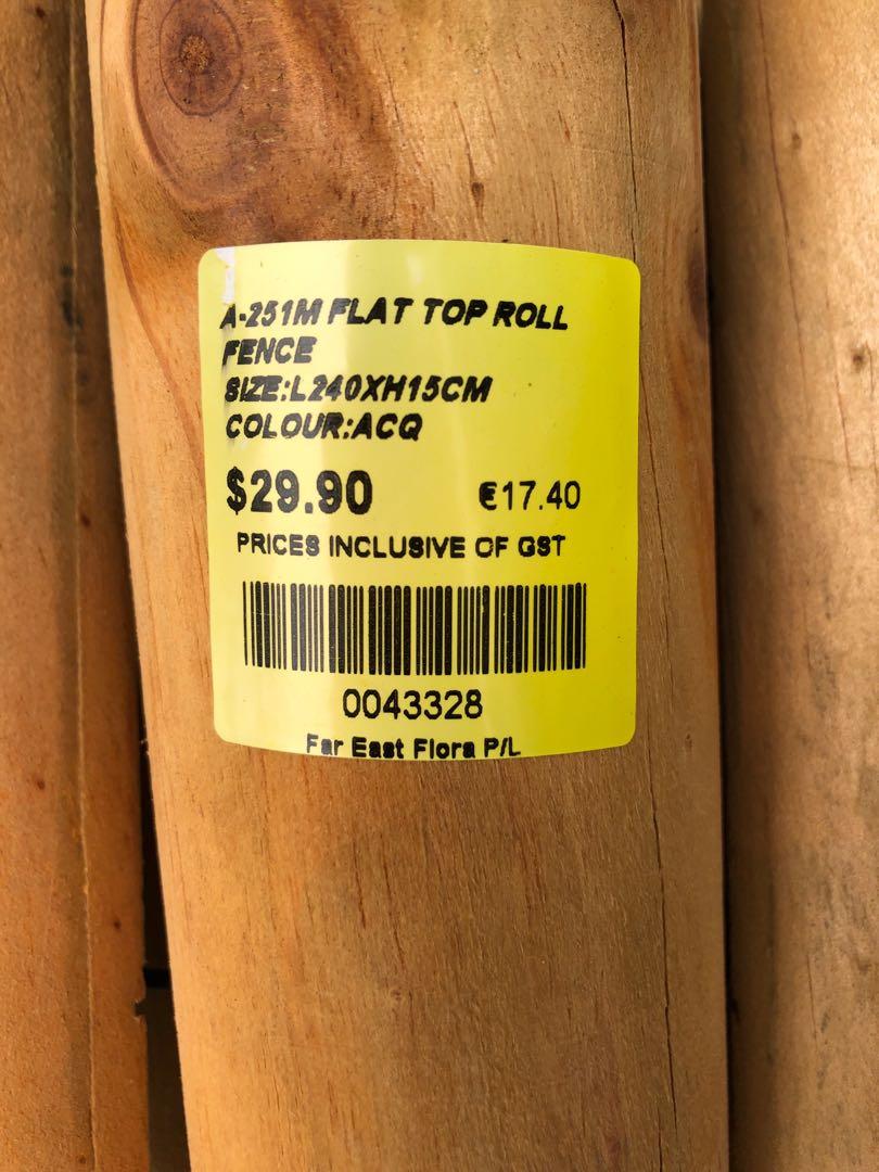 Wooden Garden Edging Fence Border Gardening Gardening Tools Ornaments On Carousell