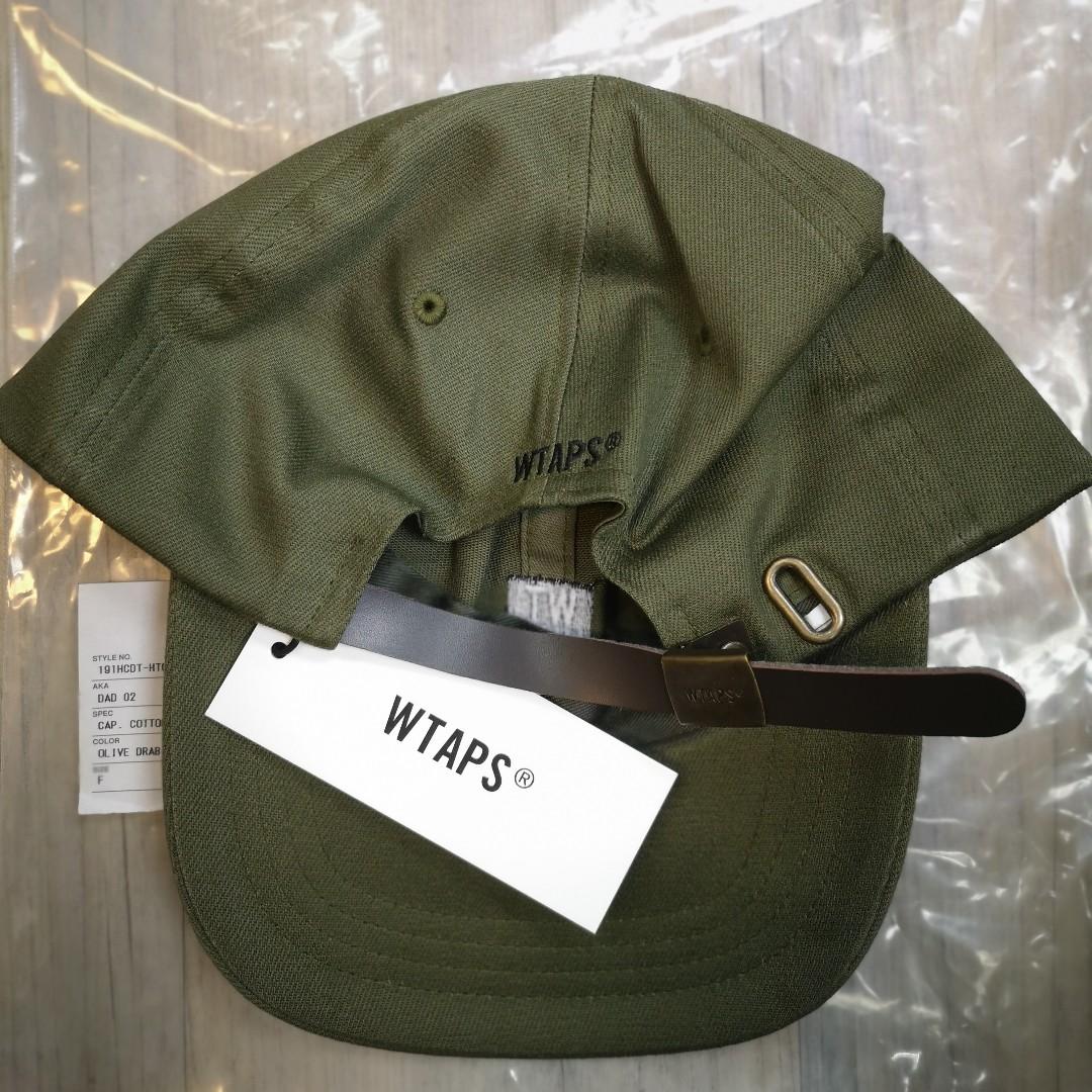 WTAPS DAD 02 CAP. COTTON. TWILL (OLIVE), 男裝, 手錶及配件, 棒球帽