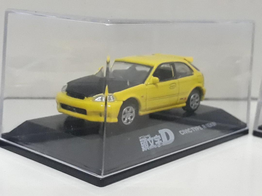 1/72 Initial D Real Car Model Stage 1: 1Box (8pcs)
