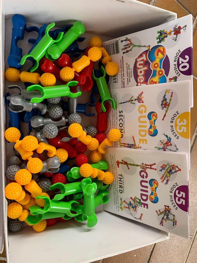 Zoob tubes set of 55 pieces, Hobbies & Toys, Toys & Games on Carousell