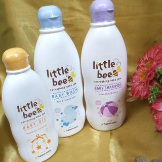 Tupperware little bee Shampoo, Body Wash, Baby Oil