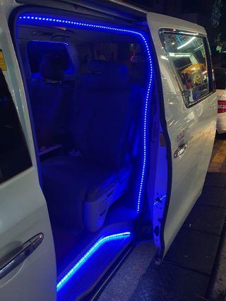 Car door LED lighting