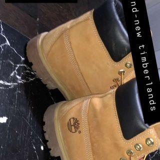 Timbaland boots size 9