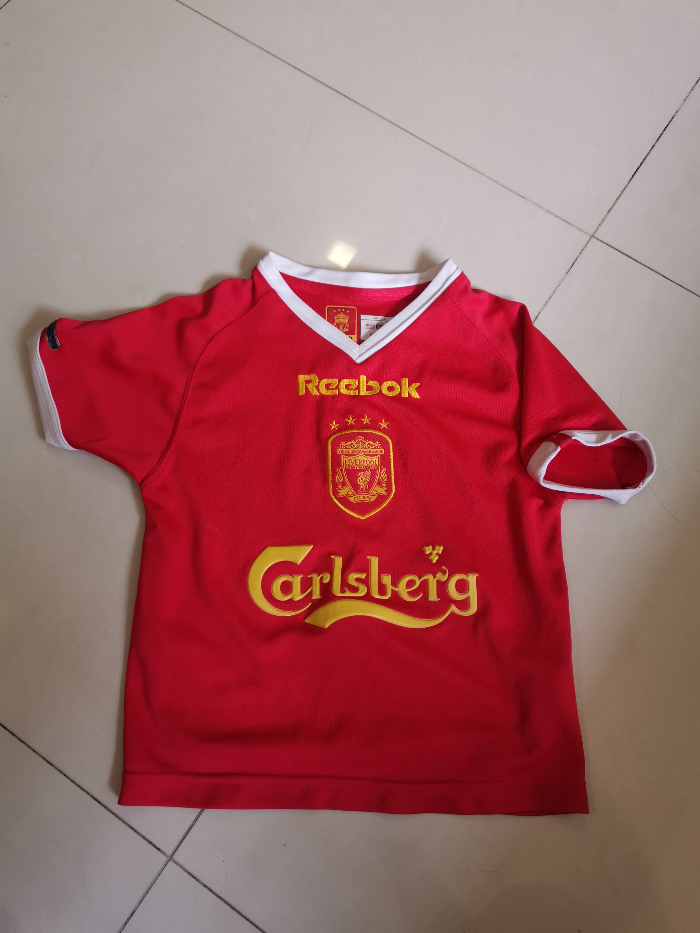 liverpool old jersey