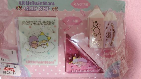Little Twin Stars Clip Set