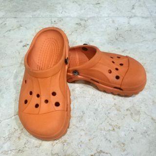 Sendal Crocs Authentic Classic Orange Unisex Men Women Sandal