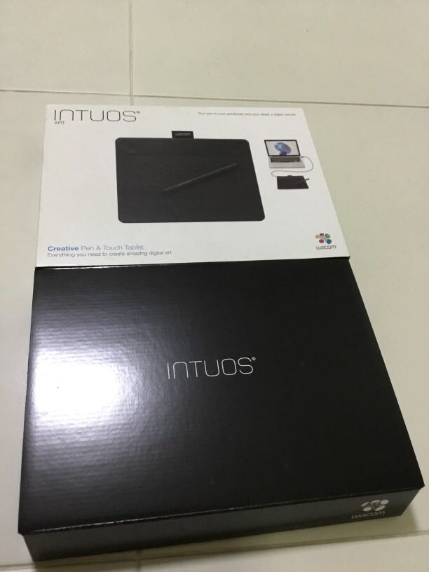 6 Wacom Intuos Art Pen Touch Tablet Small Black Cth 490 Electronics Others On Carousell