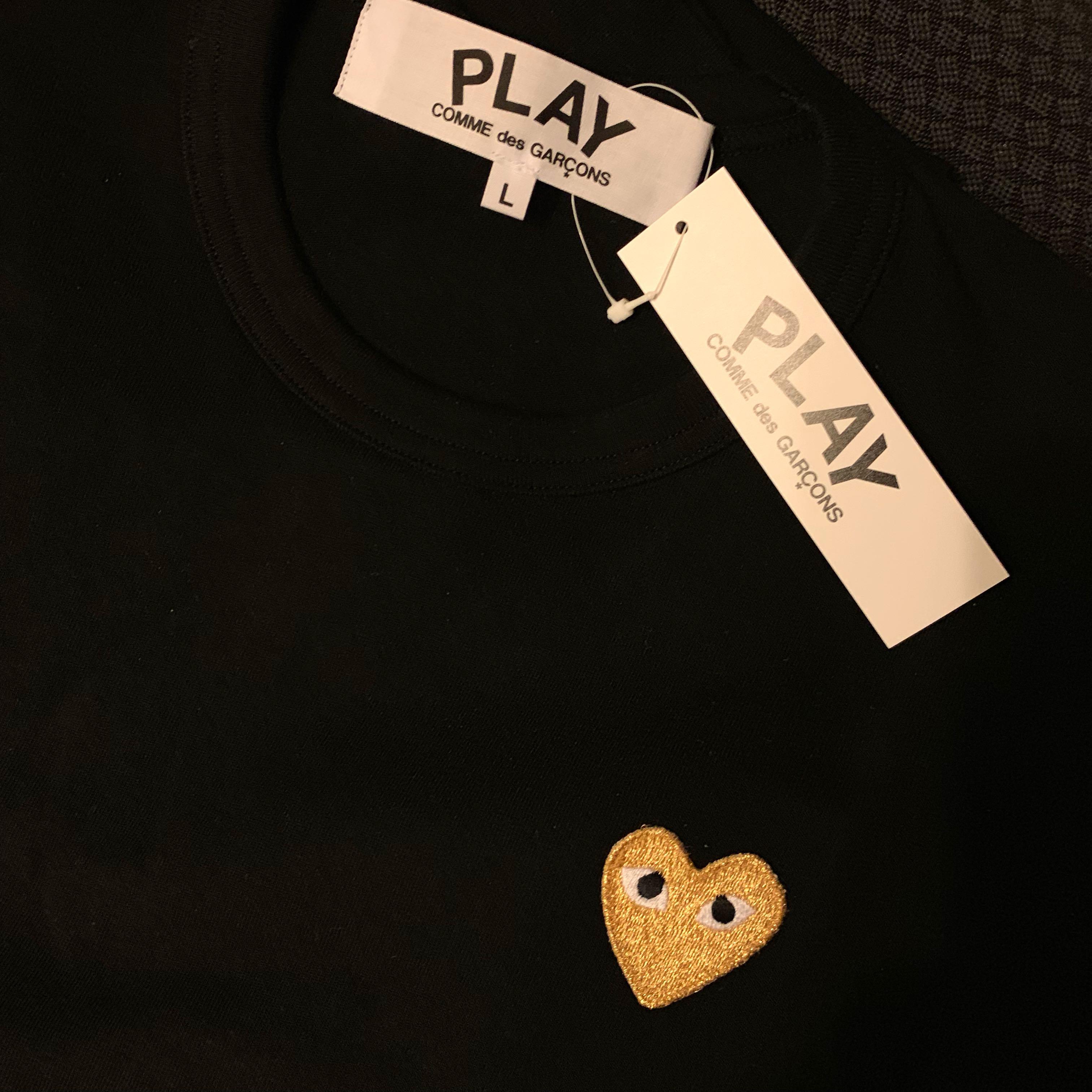 comme play t shirt