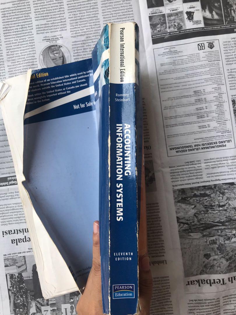 Accounting Information Systems Marshall B Romney Pearson Books