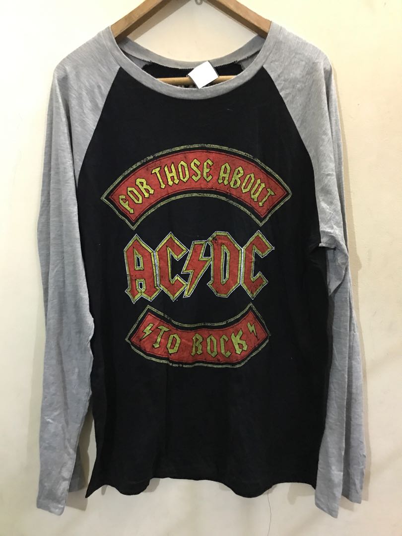 AC/DC, Men's Fashion, Tops & Sets, Formal Shirts on Carousell