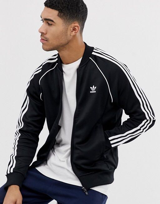 Adidas Superstar track jacket Men s Fashion Coats Jackets and
