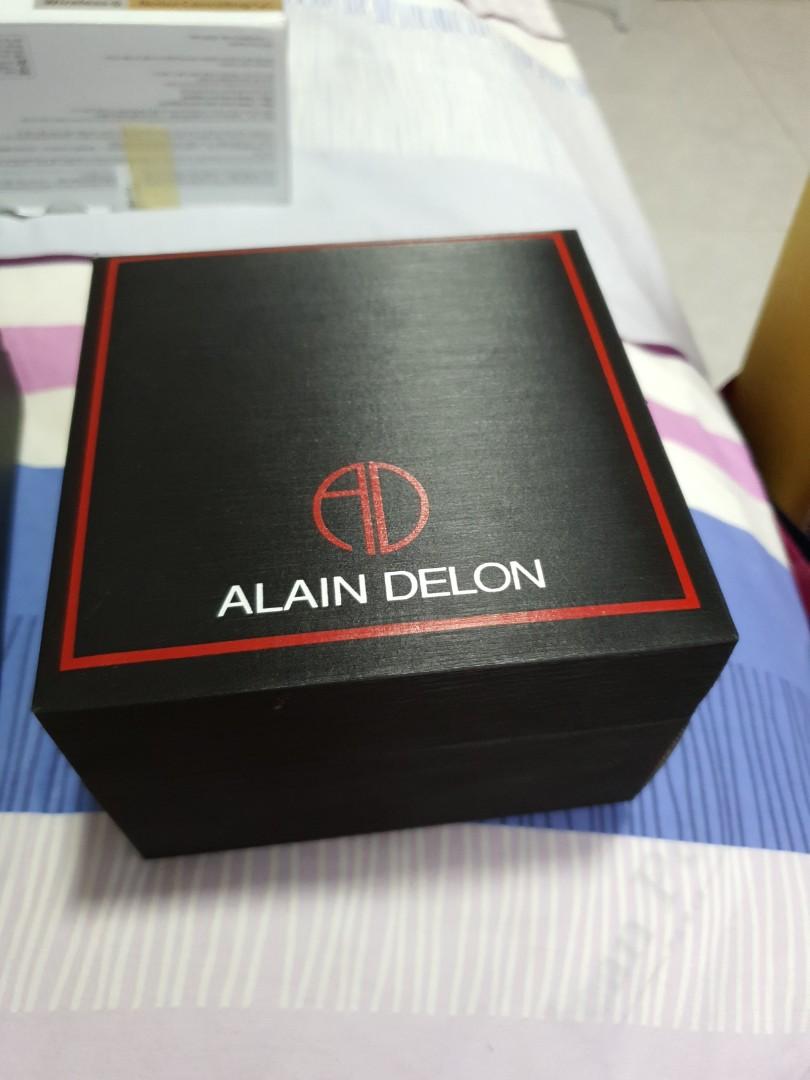 Alain Delon Watch Box 5 Men S Fashion Watches On Carousell