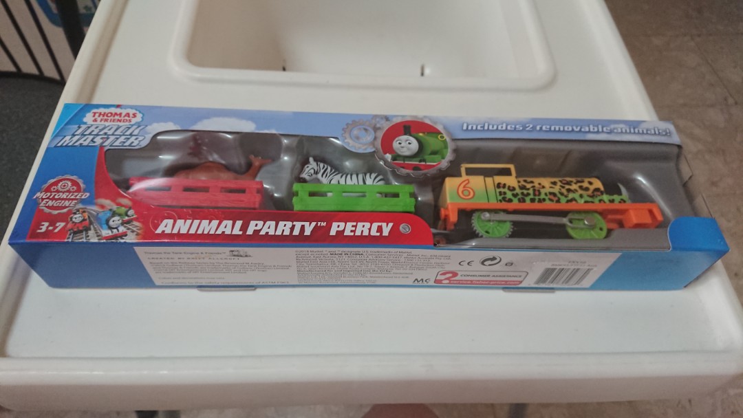 Trackmaster animal clearance party percy