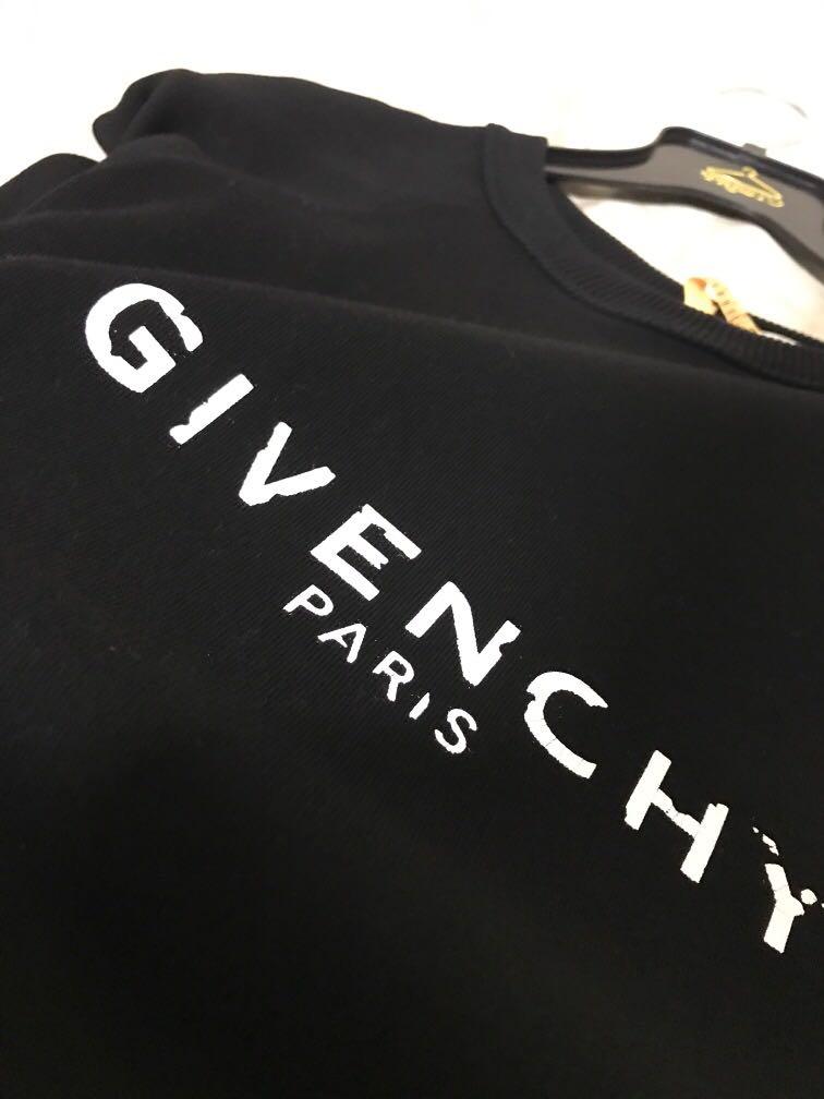 Blurred Givenchy Paris Sweatshirt