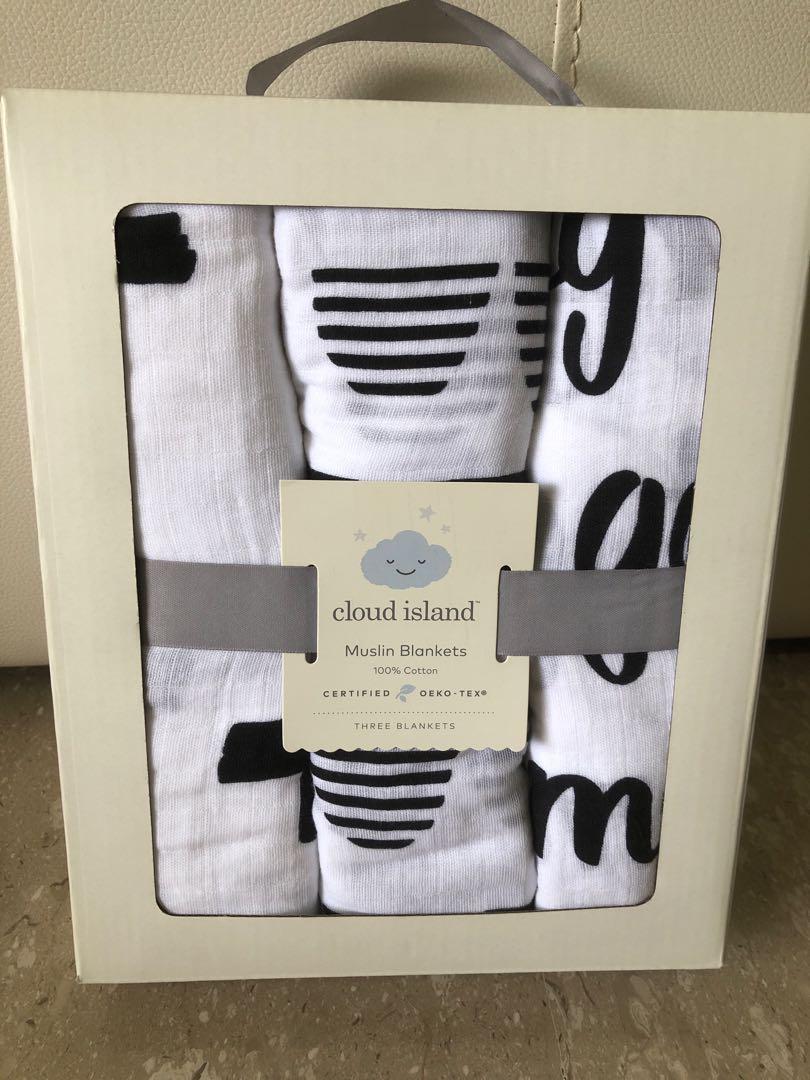 cloud island muslin