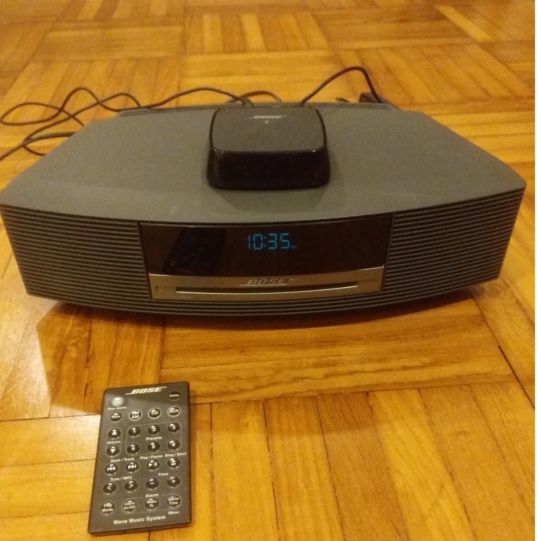 Bose Wave Music System Iii With Original Bose Bluetooth Receiver Electronics Audio On Carousell