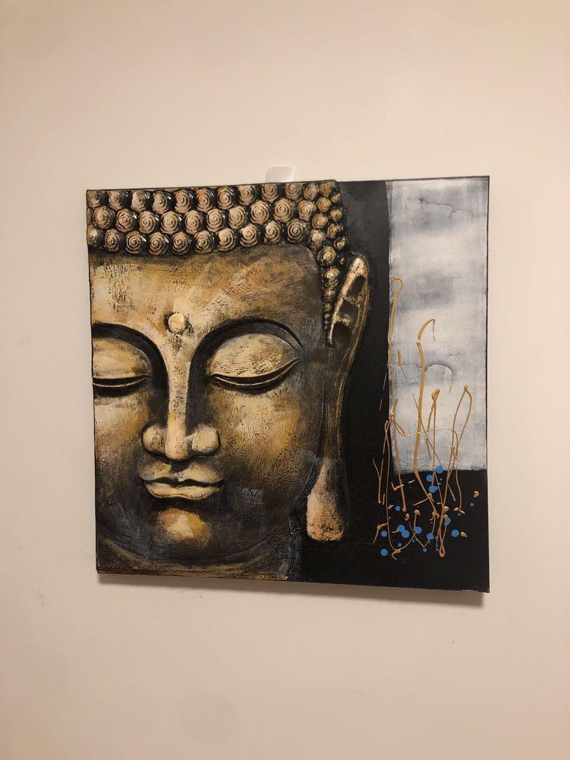 Buddha Painting Design Craft Art Prints On Carousell