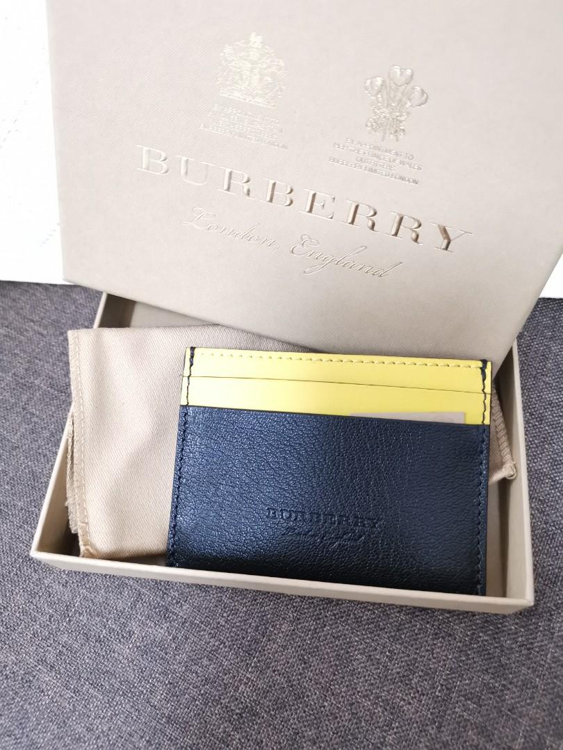 Burberry Two tone card holder Luxury Accessories on Carousell