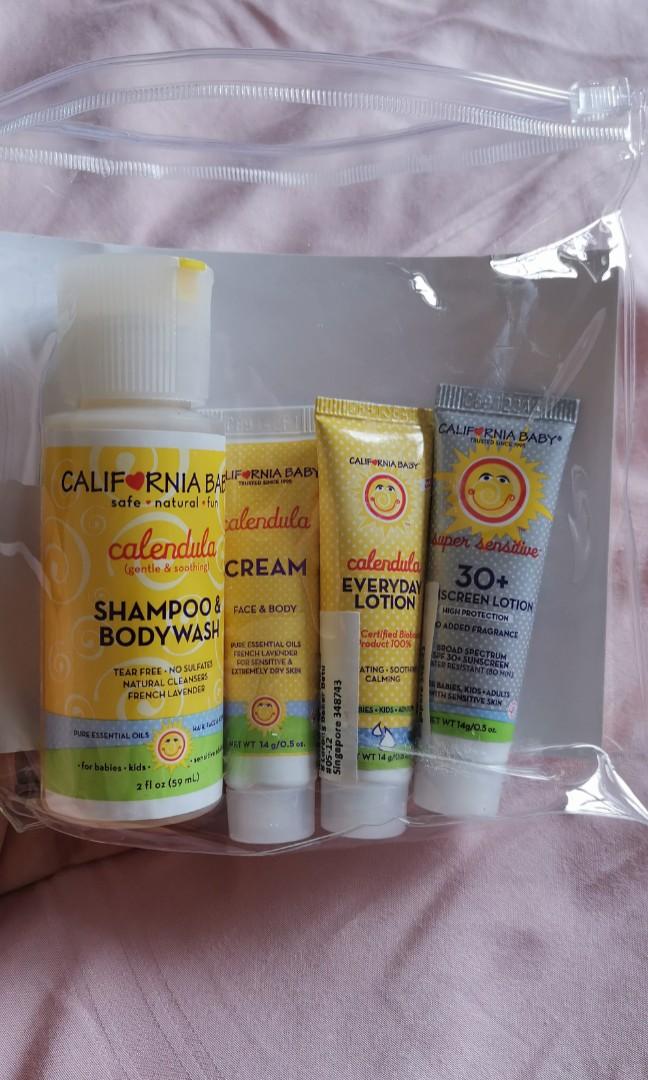California baby travel discount