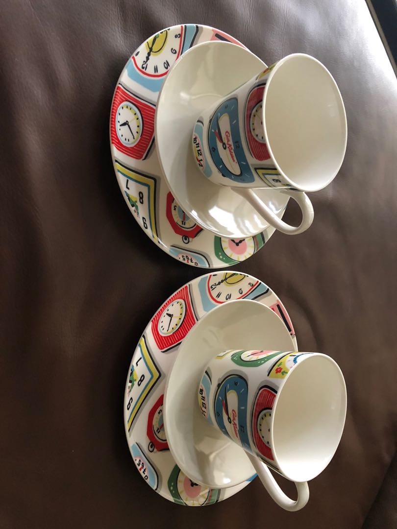 Cath Kidston afternoon tea set, Furniture & Home Living, Kitchenware