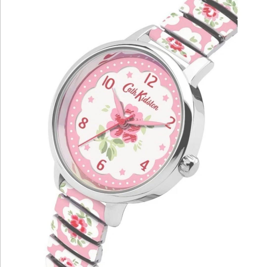 Cath Kidston Provence Rose pink expander watch CKL030WP