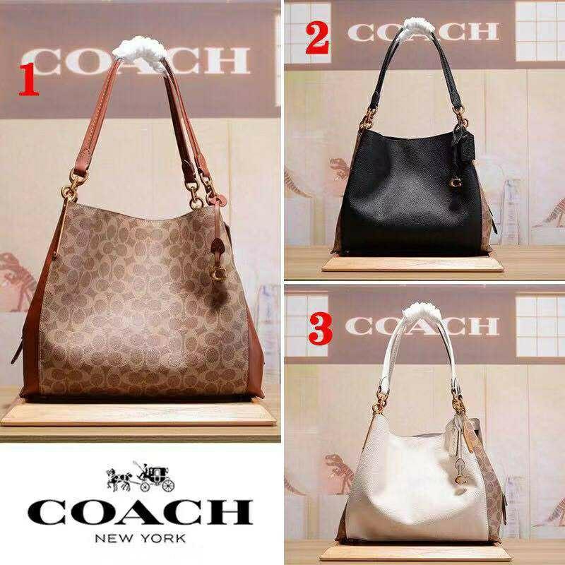 COACH 76078 DALTON 31 with SIGNATURE CANVAS BLOCKING