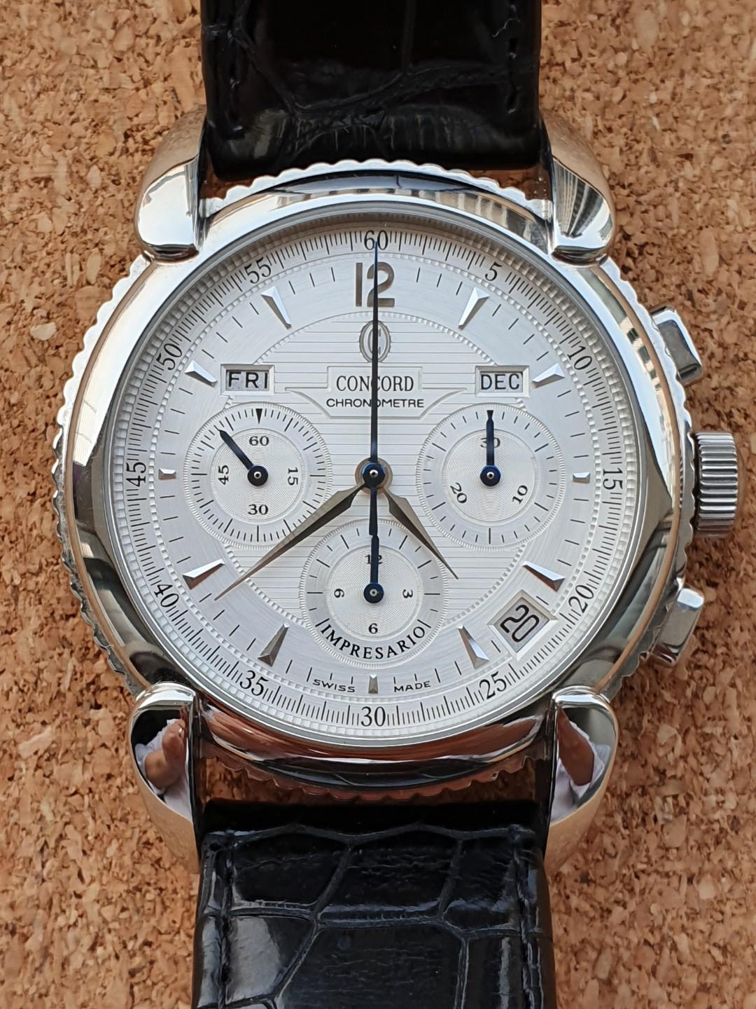 Concord impresario sales chronograph