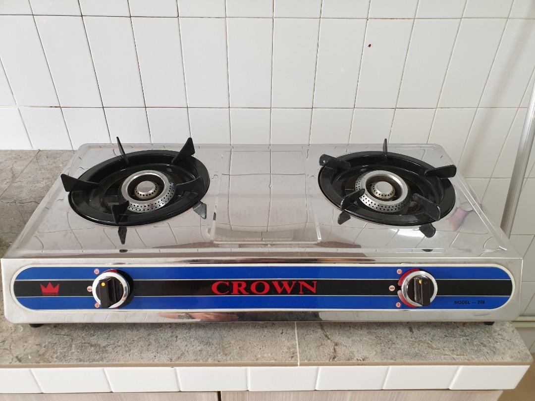 CROWN Tabletop Gas Cooker, TV & Home Appliances, Kitchen Appliances