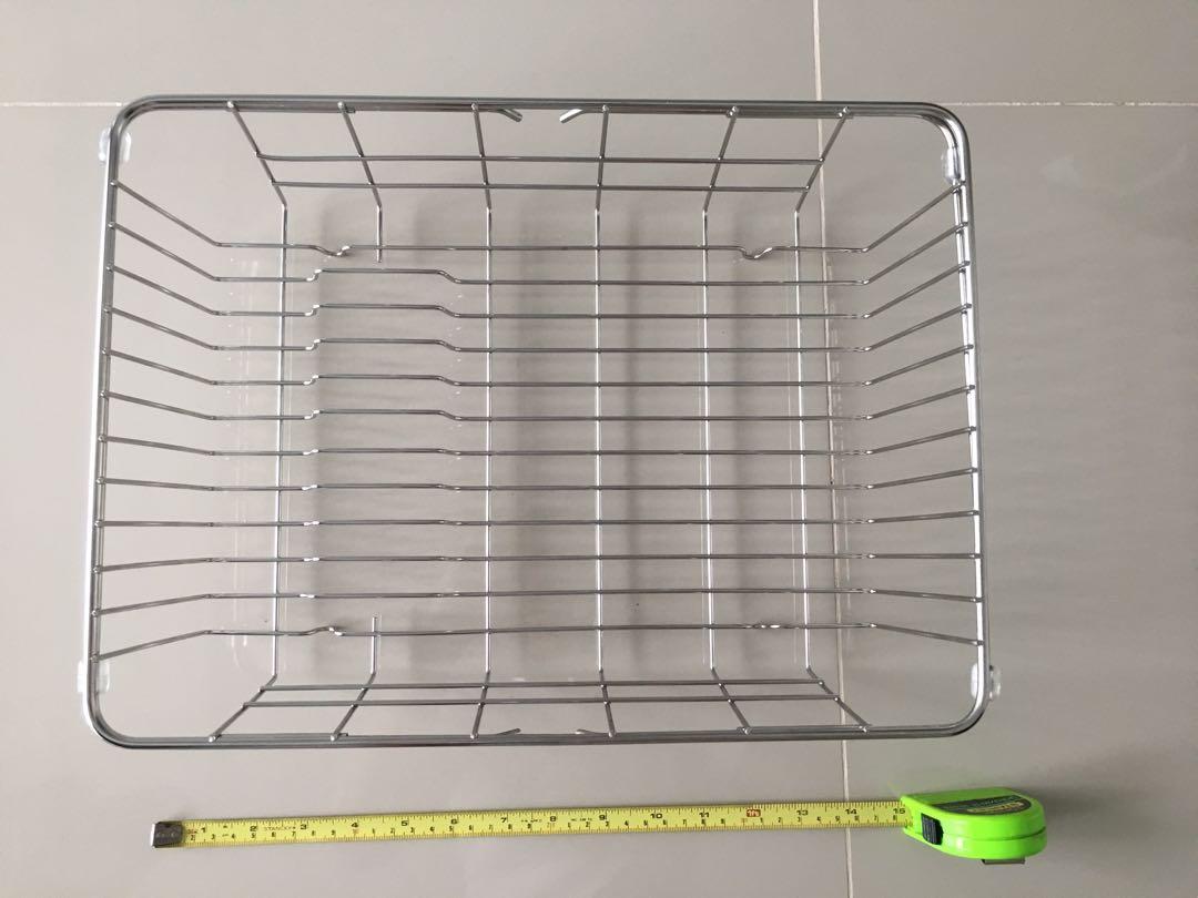 Dish Drying Rack (Category: Bathroom & Kitchen Fixtures) located in Kuala Lumpur. Submitted by pikachumy (Listing ID 252619749, Image 2). Description: Free another 1 cutlery Drying Rack as shown in photo 3. Total 3 items.