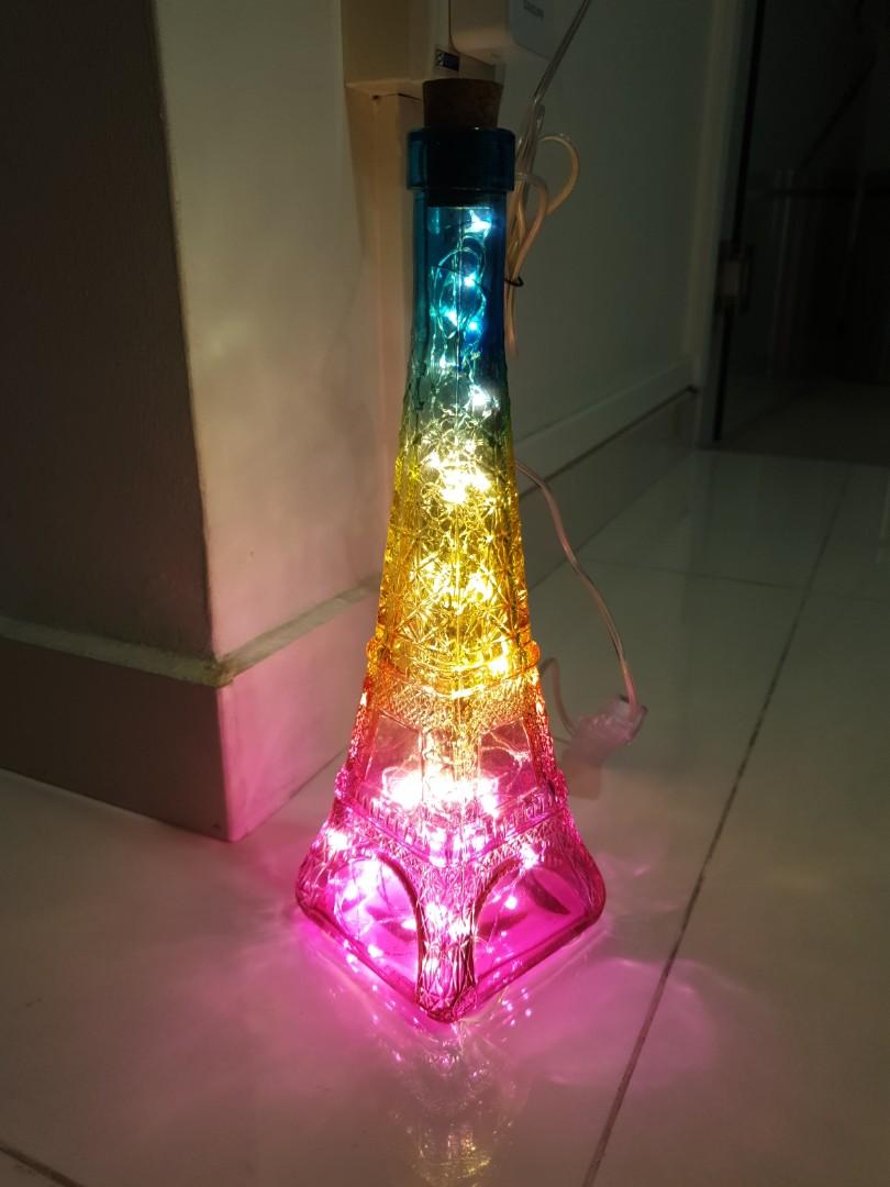 Eiffel Tower Led Table Lamp Electronics Others On Carousell