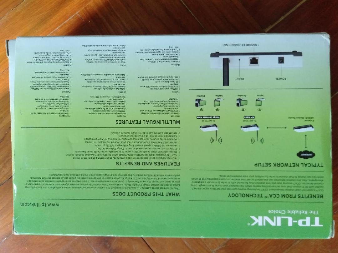 Extender (Category: Electrical, Adaptors & Sockets) located in Singapore. Submitted by rissey (Listing ID 252653430, Image 3). Description: TP Link Range Extender for home use or within shop space. Working order. User to configure for use with own modem. Non returnable sale..