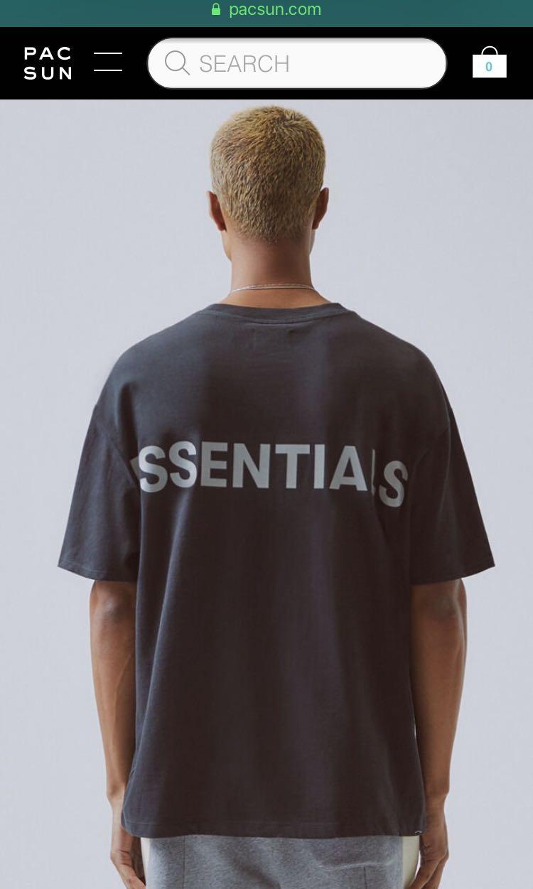 essentials t shirt reflective