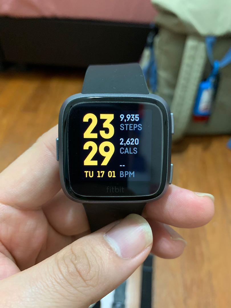 Fitbit versa space grey discount