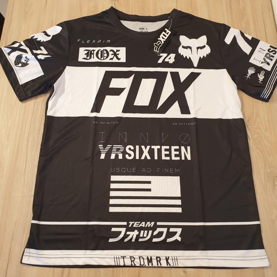 Fox Riding Jersey (Design Set 3), Sports Equipment, Bicycles & Parts ...