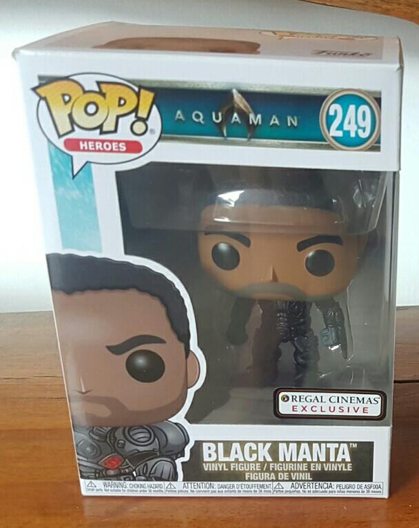 Funko Aquaman POP Black Manta Vinyl Figure NEW DC IN STOCK Collectibles