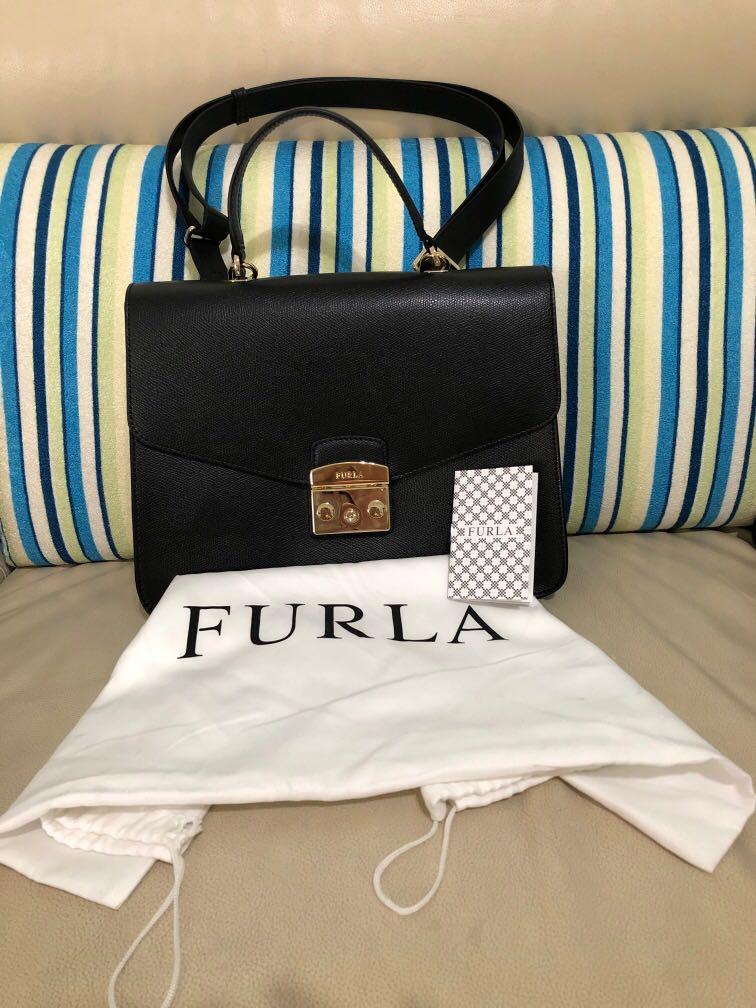 Furla metropolis discount medium top handle