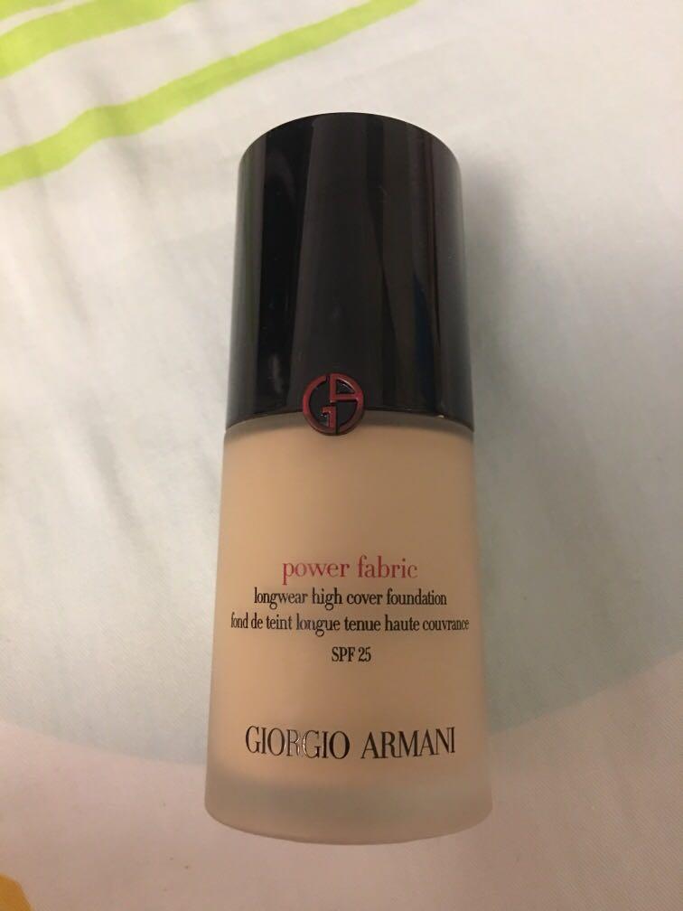 giorgio armani power foundation