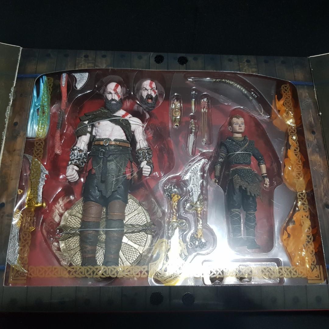 God of War Kratos Atreus ORIGINAL NECA 2 Pack Playstation GoW