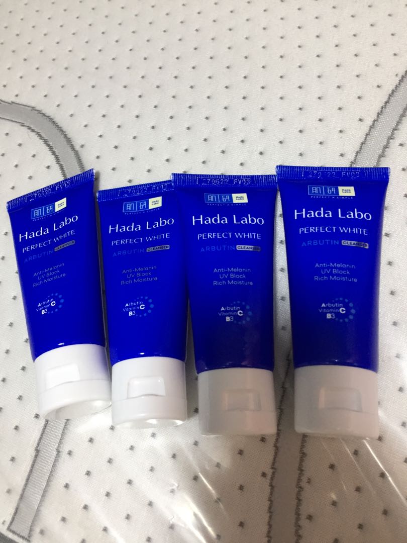 hada labo perfect white cleanser
